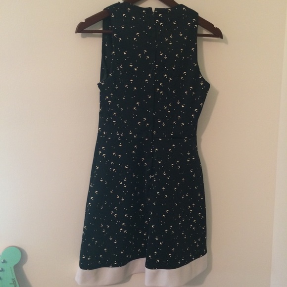 Vintage Black and White Mini Dress - Picture 4 of 6